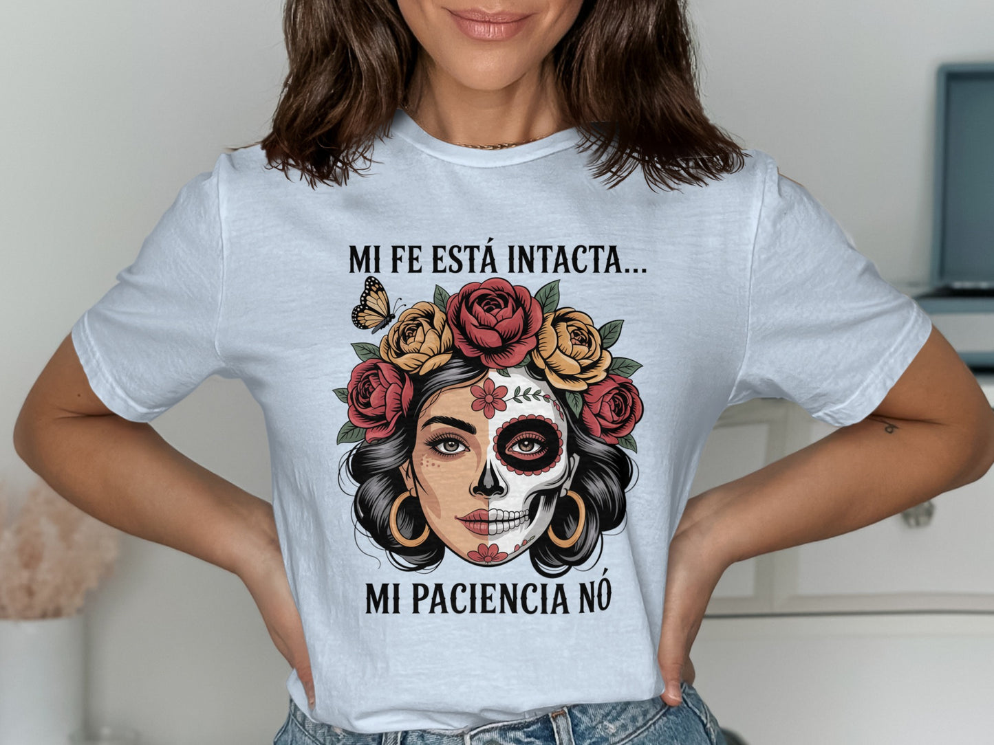 Beautiful Mi Fe Esta Intacta Mi Paciencia No T-shirt product type