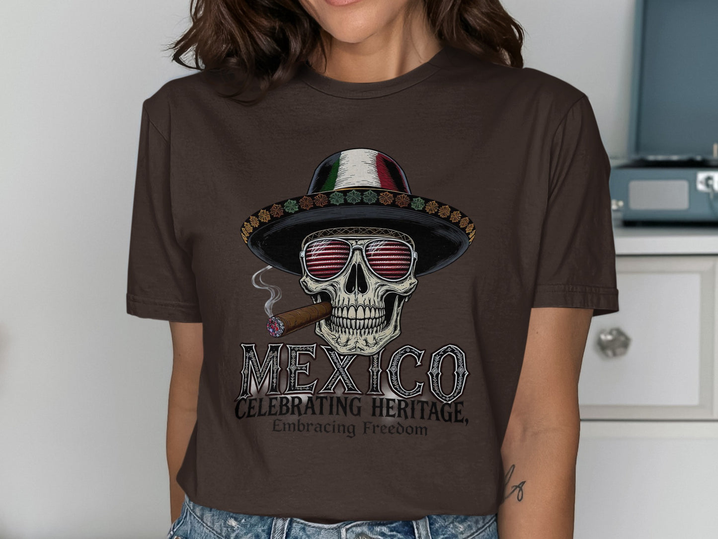 Mexico Celebrating Heritage Embracing Freedom T-shirt product