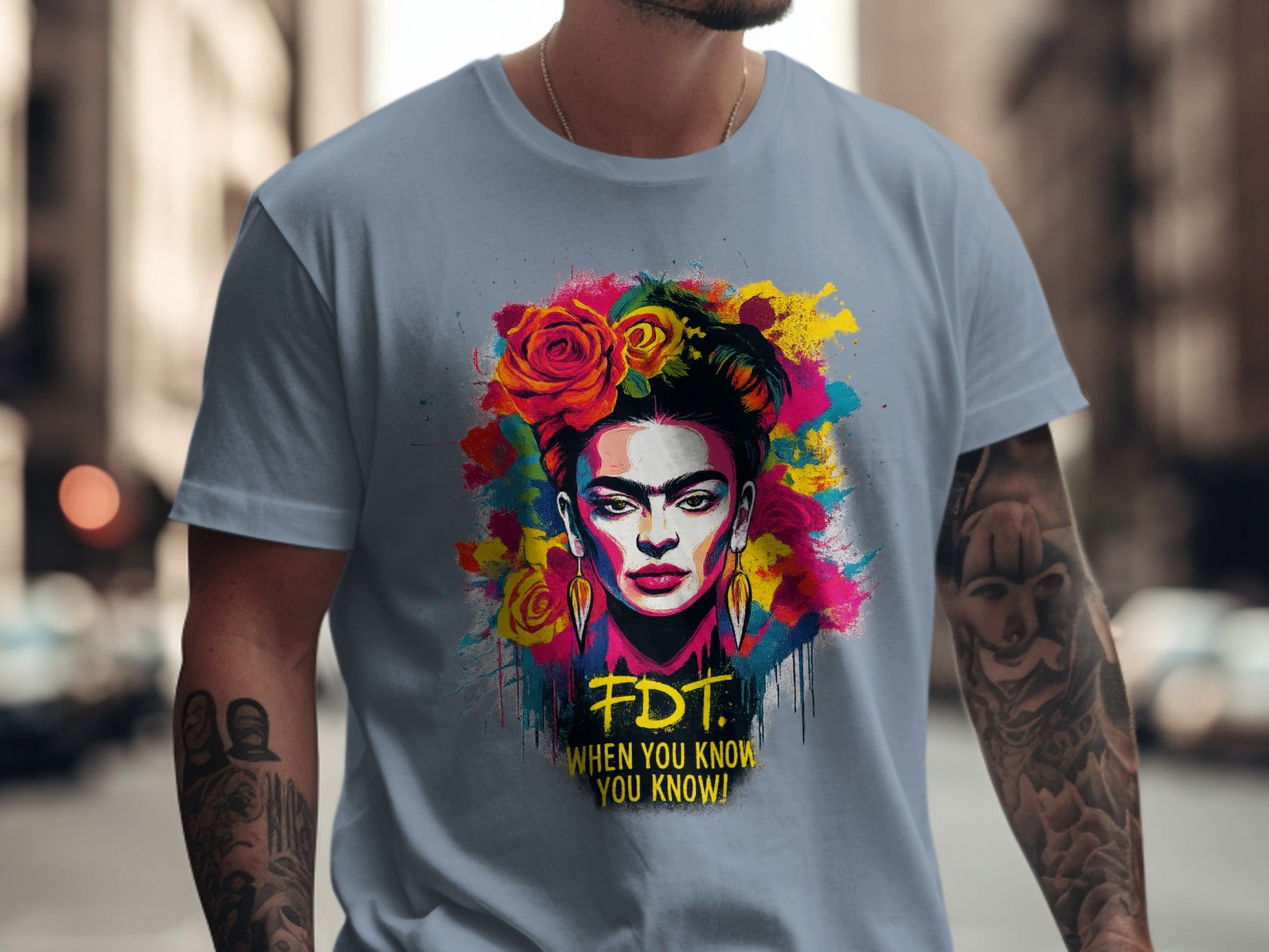Vibrant Artistic Design Frida Kahlo T-shirt product