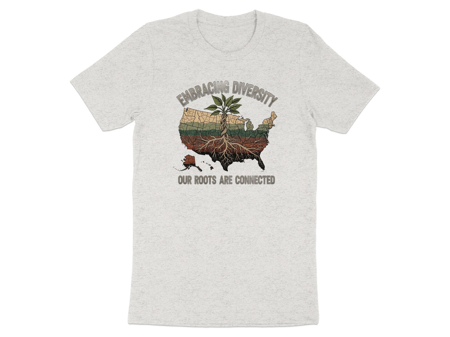 Embracing Diversity Our Roots Are Connected shirt product