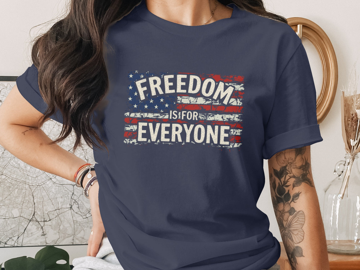 Freedom Is For Everyone Patriotic Shirt