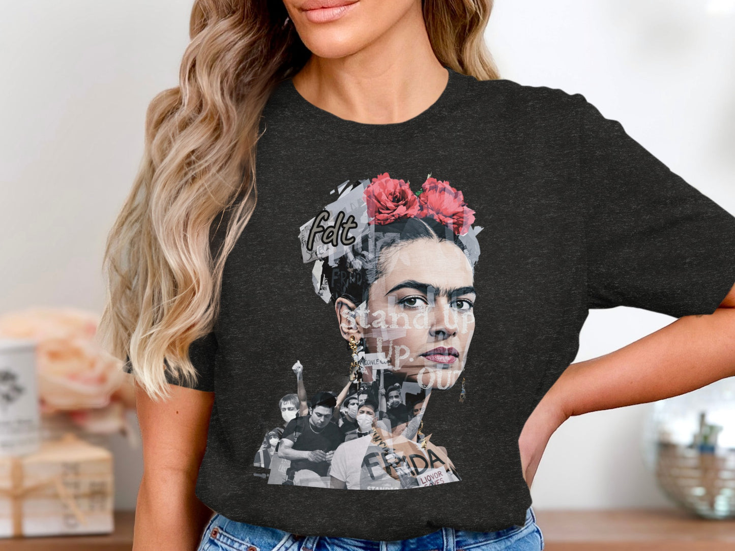 Frida Kahlo Stand Up For Equality T Shirt product