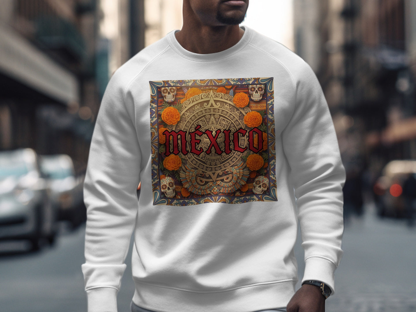 Mexico Print Sweatshirt product type