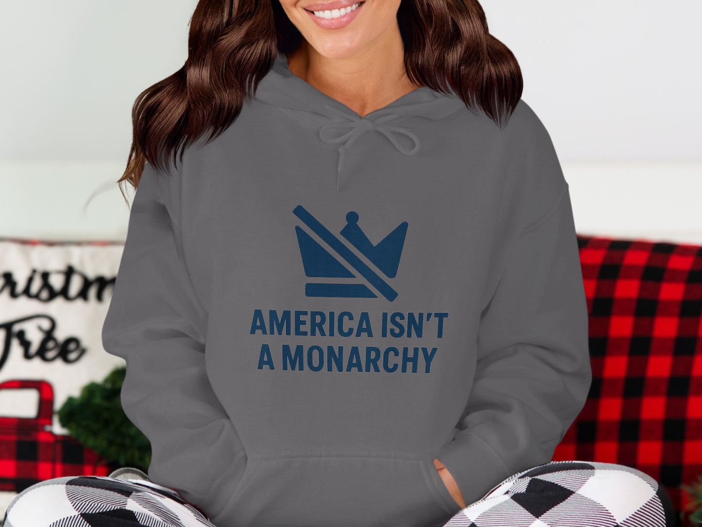 America Isn't a Monarchy Graphic Hoodie product
