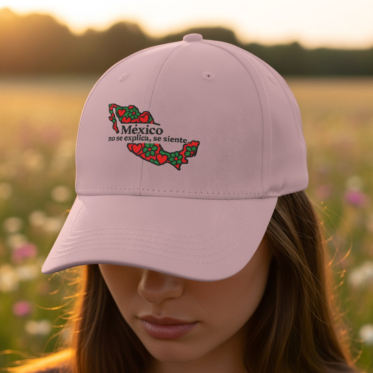 Unique Embroidered Mexico Hat Statement Cap product