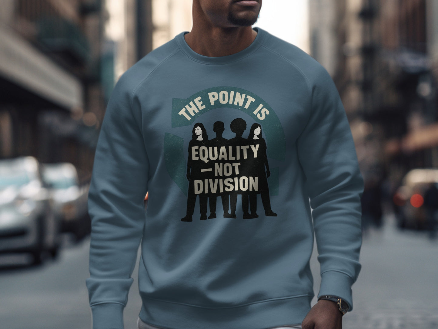 The Point Is Equality Not Division Sweatshirt product