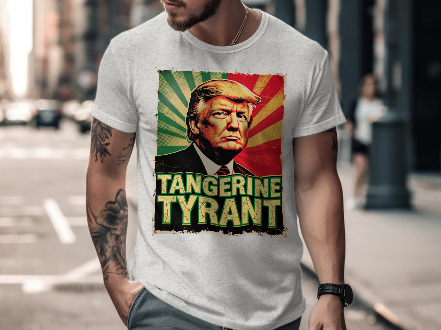 Tangerine Tyrant Graphic Tee Unique Unisex T shirt Product