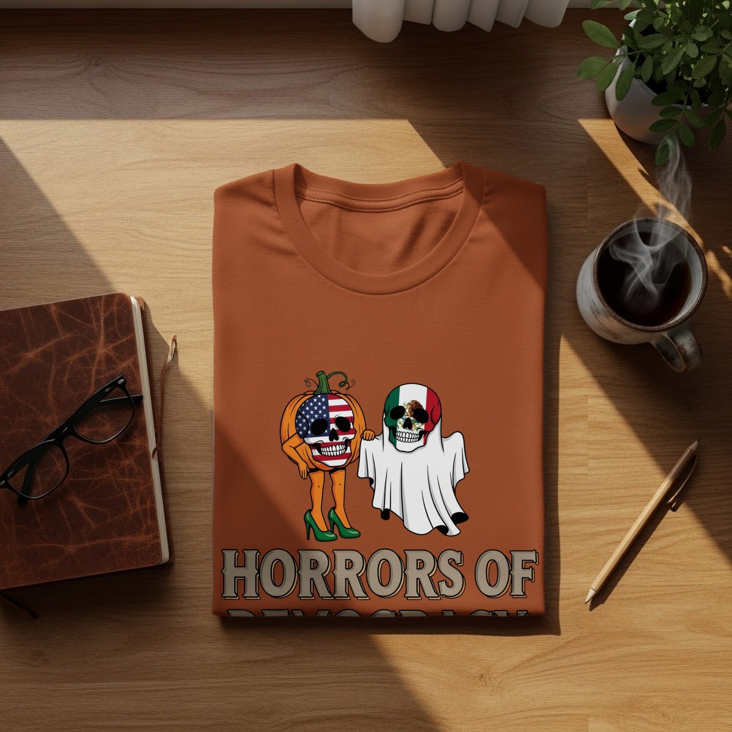 Horrors of Democracy Halloween Humor Funny Shirt product