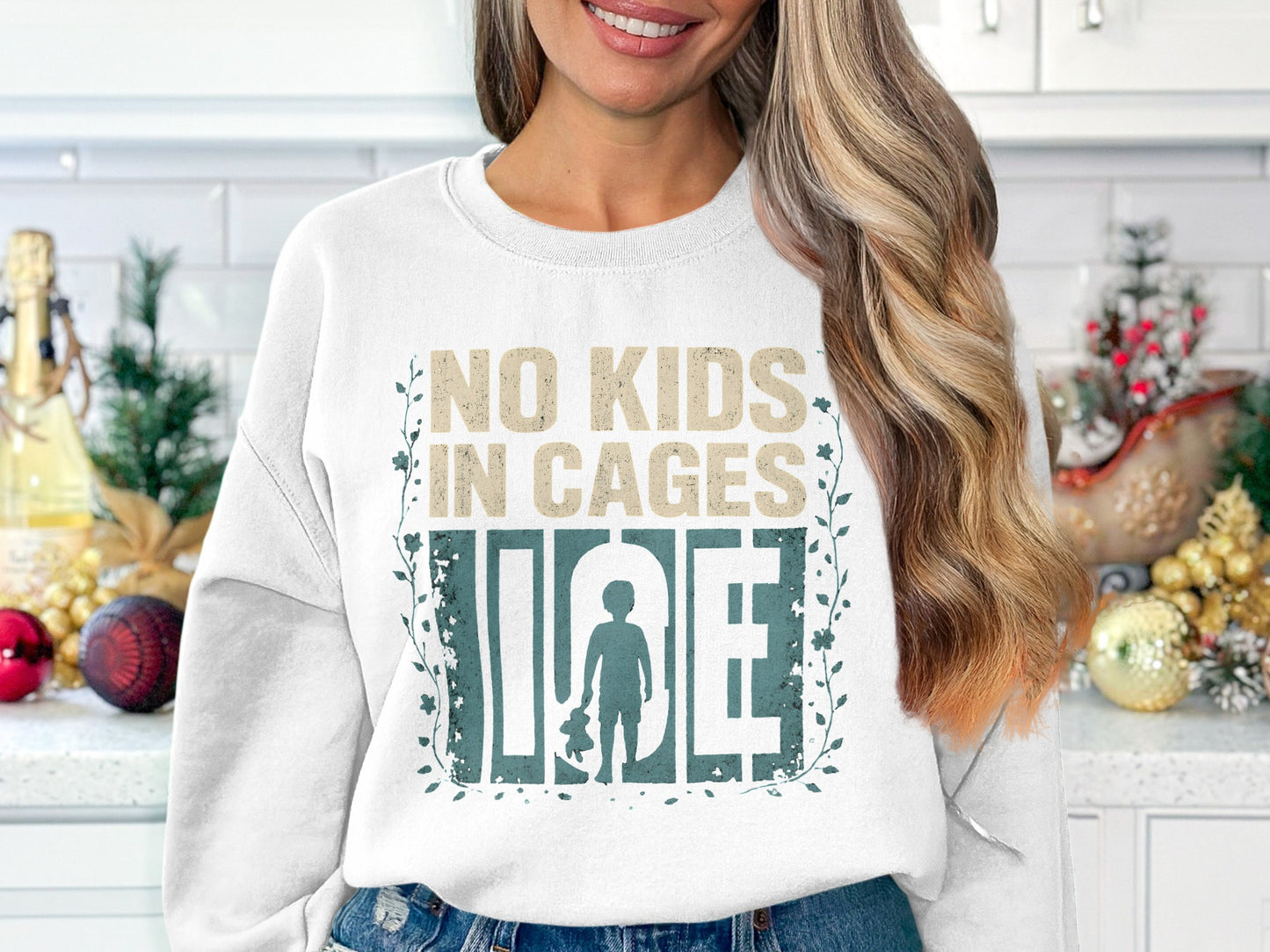 No Kids in Cages Hoodie product type