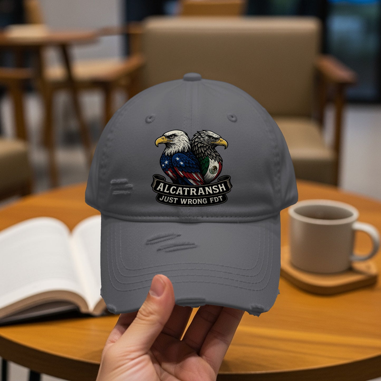 Alcatrash Just Wrong FDT Embroidered Hat product