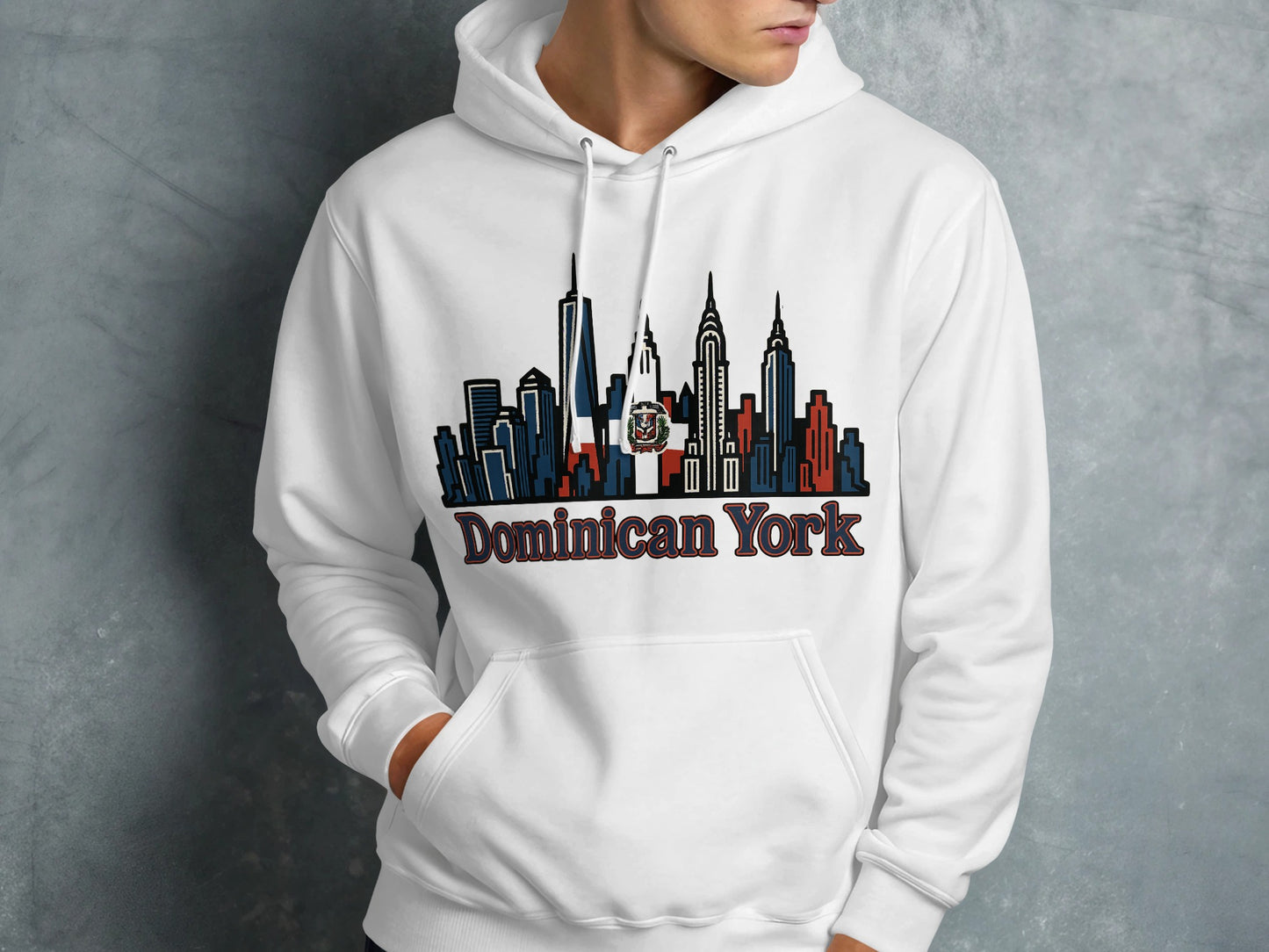 Dominican York City Skyline Hoodie product type