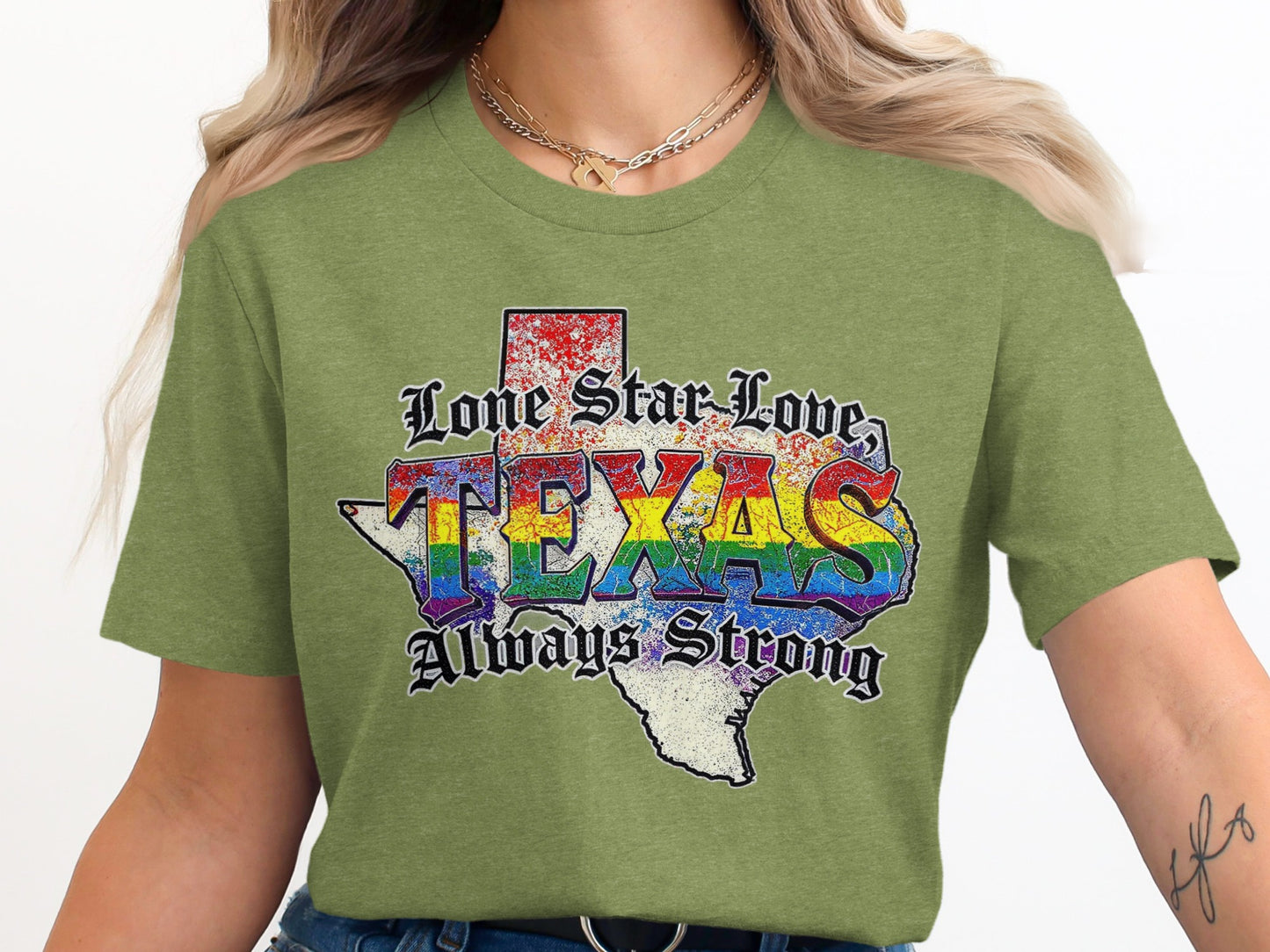 Lone Star Love Texas Always Strong shirt product