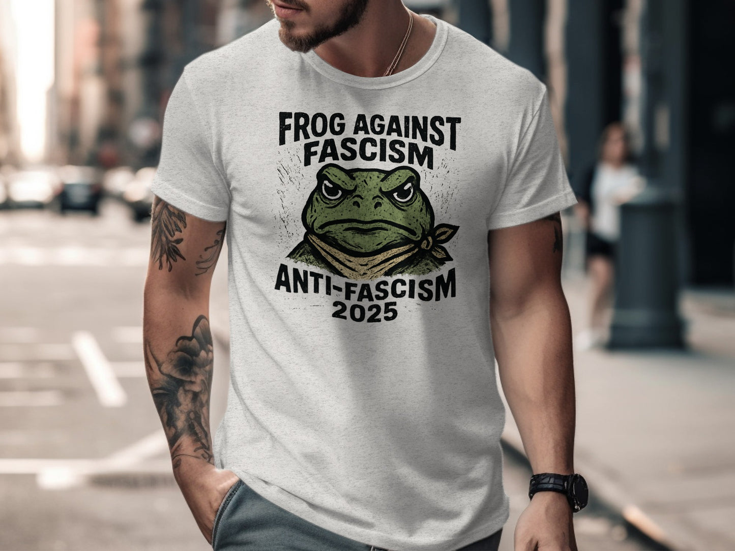 Frog Against Fascism Anti-Fascism 2025 shirt