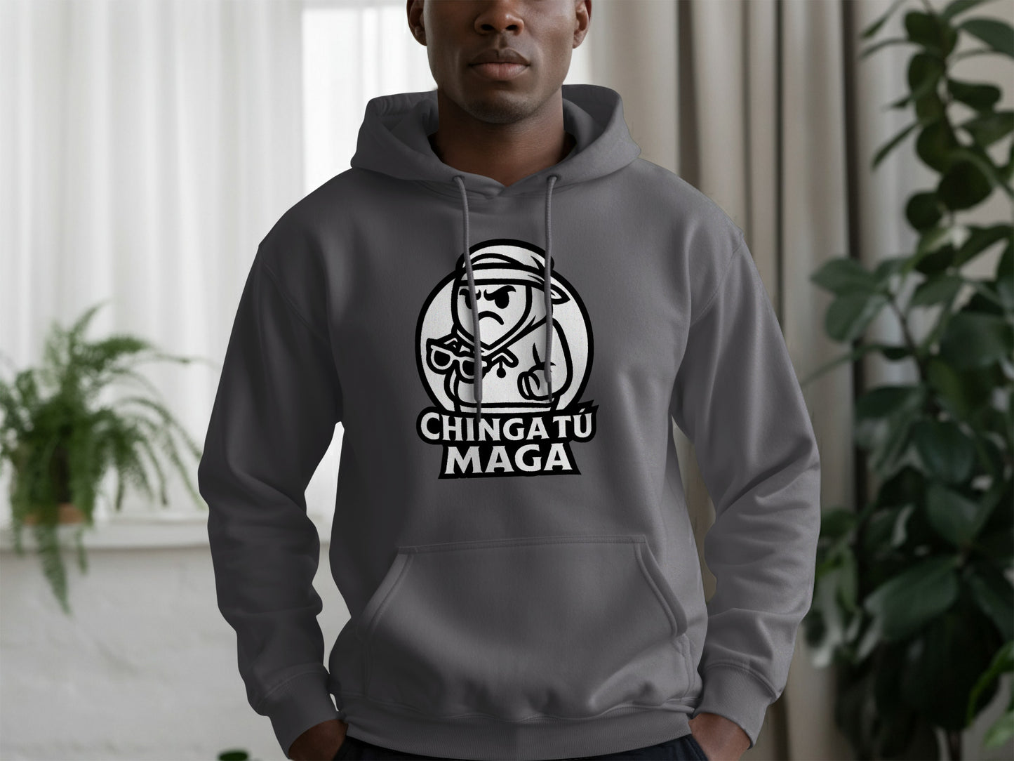 Unique Graphic Chinga Tú Maga Hoodie product