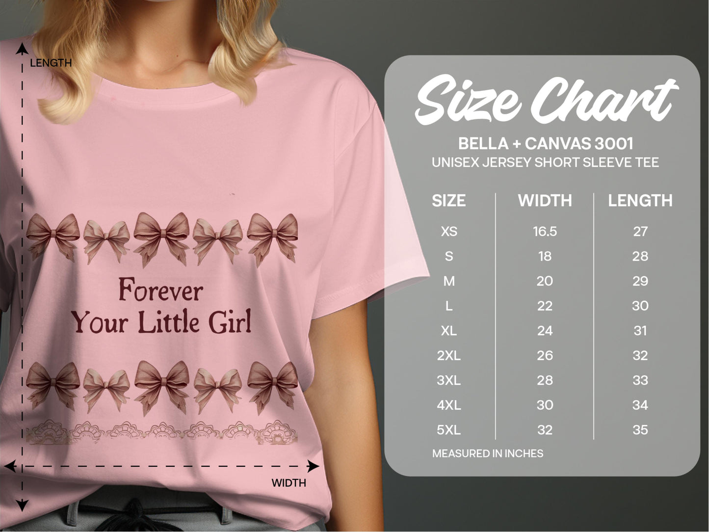 Forever Your Little Girl Jersey Short Sleeve Tee product type