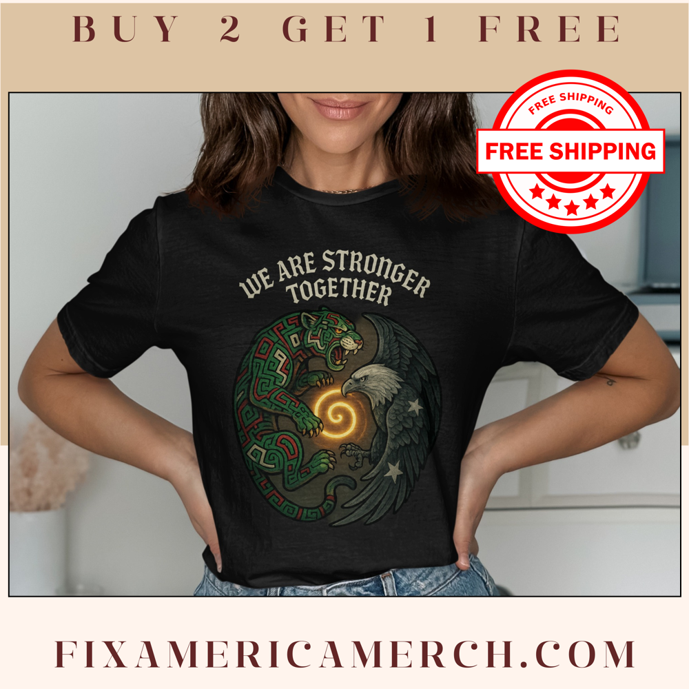 We Are Stronger Together Dragon Eagle T-Shirt product
