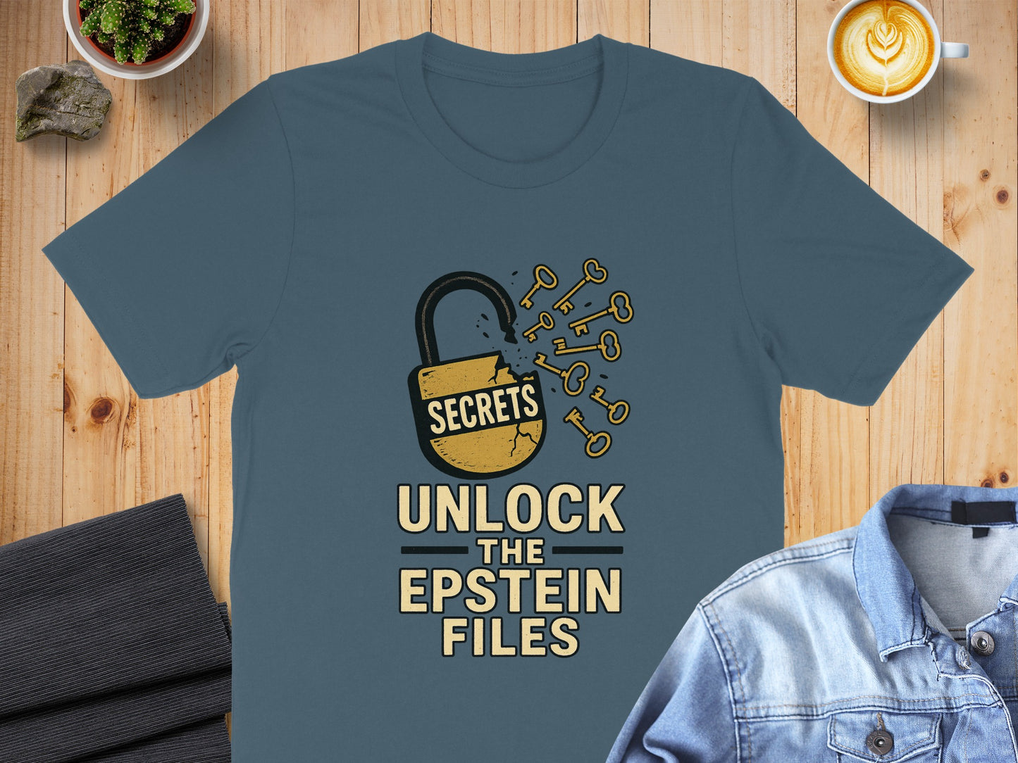 Unlock the Epstein Files Graphic T-Shirt product type