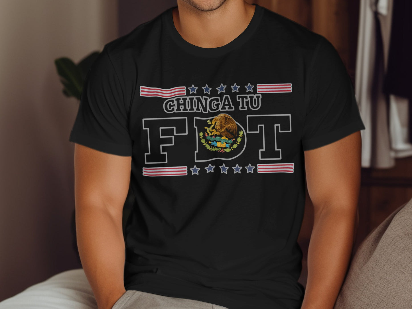 Chinga Tu FDT Graphic Tee Shirt with Bold Statement product