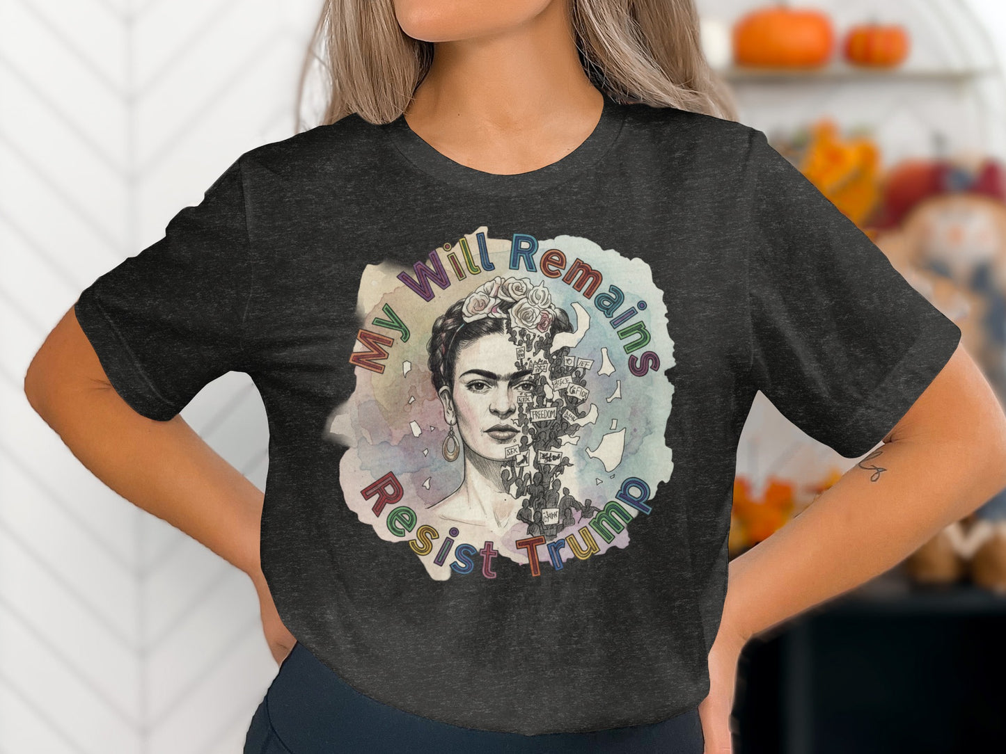 My Will Remains Resist Triumph T-shirt product