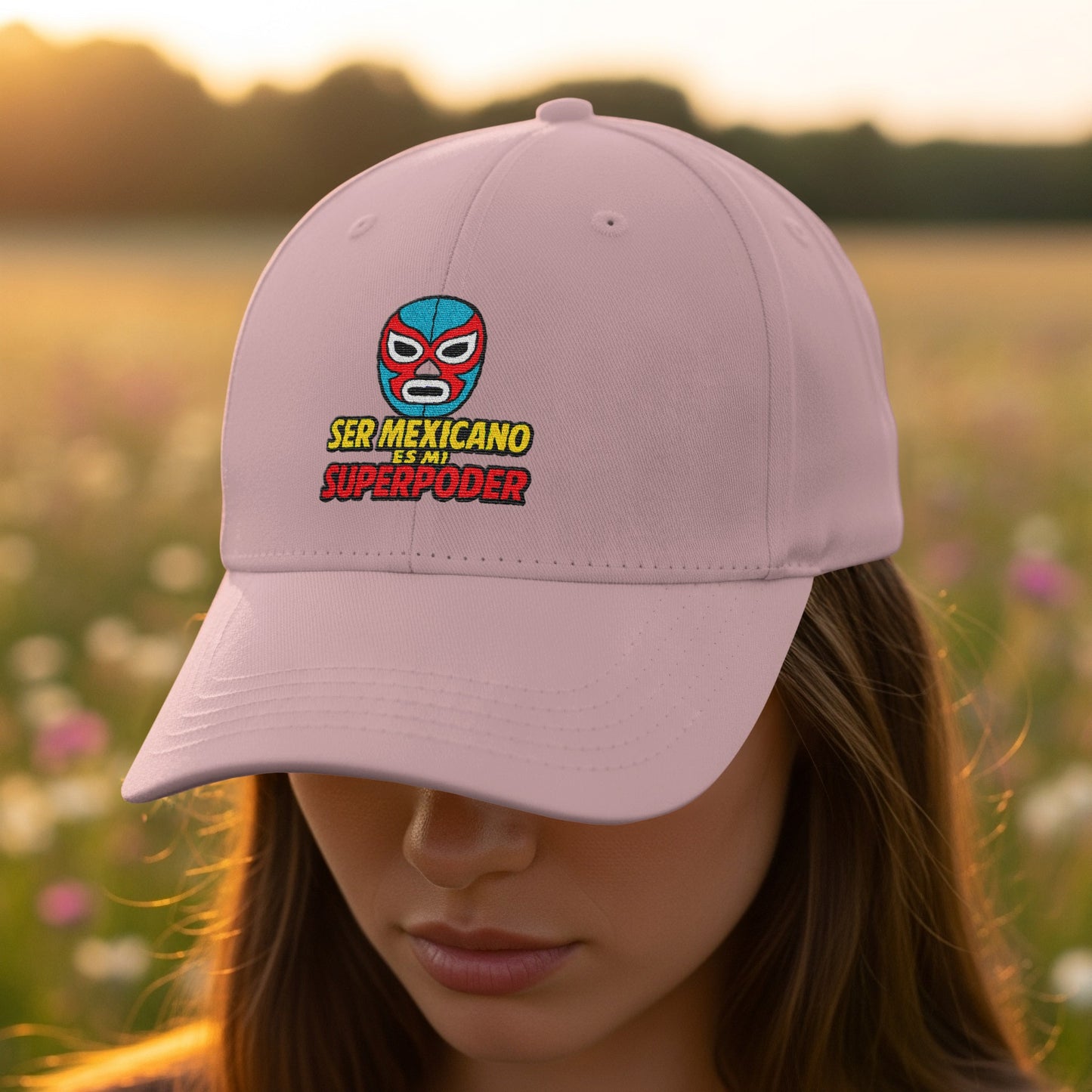 Ser Mexicano es mi superpoder embroidered cap product