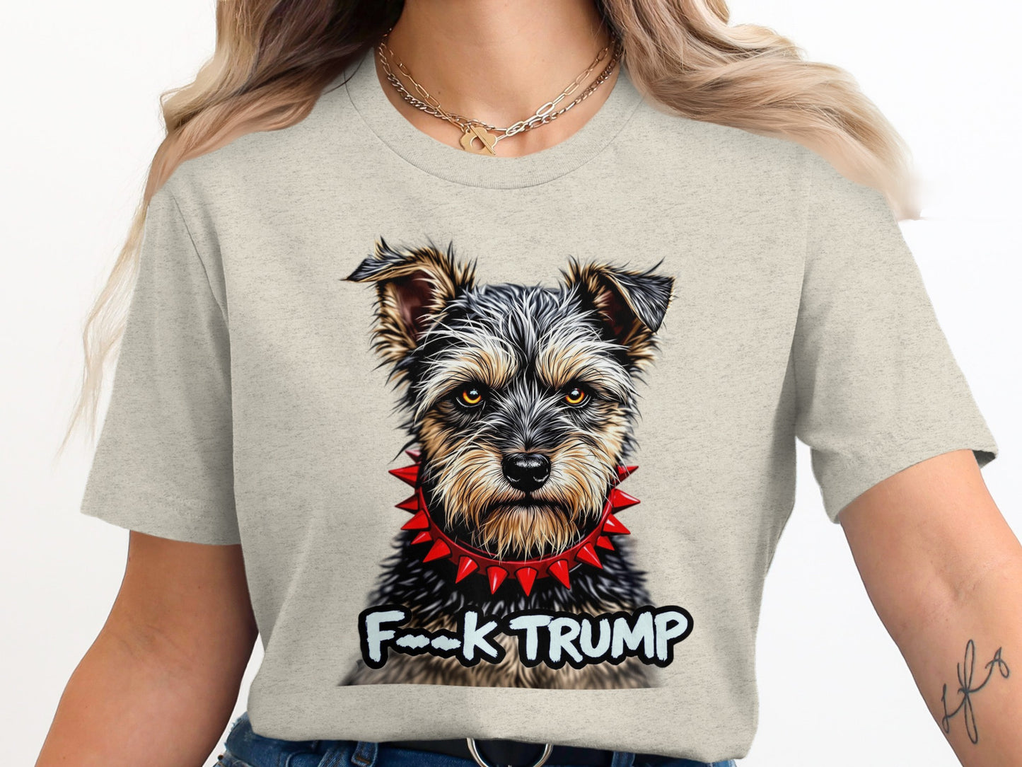 Funny Dog Graphic T shirt with Statement Product