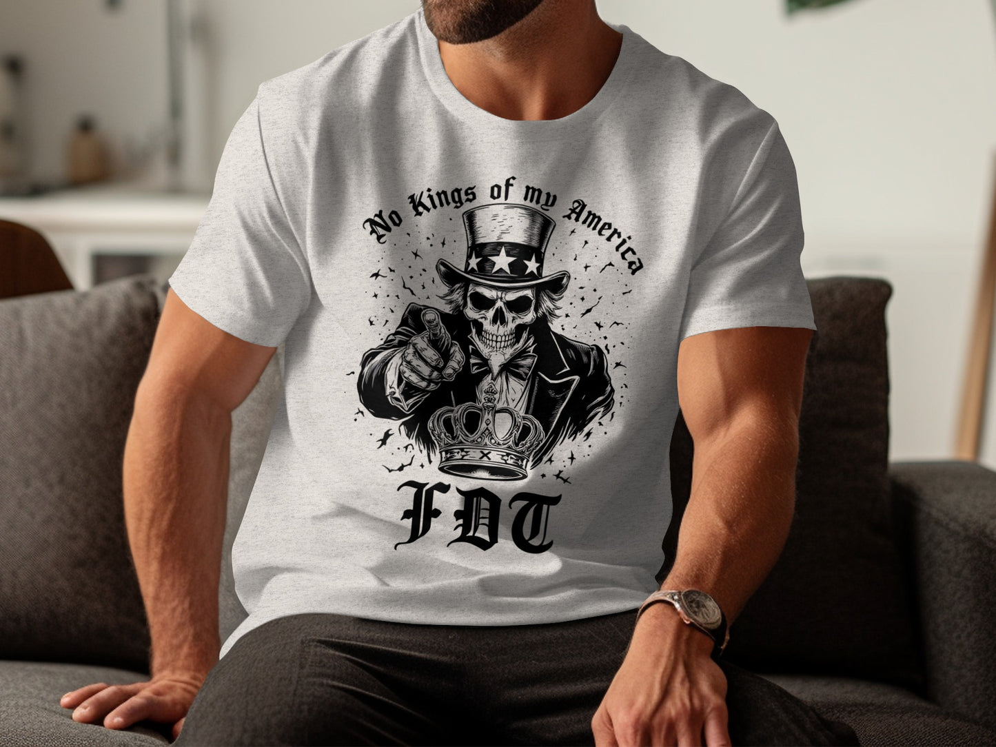 No Kings of my America FDT Graphic T-shirt product