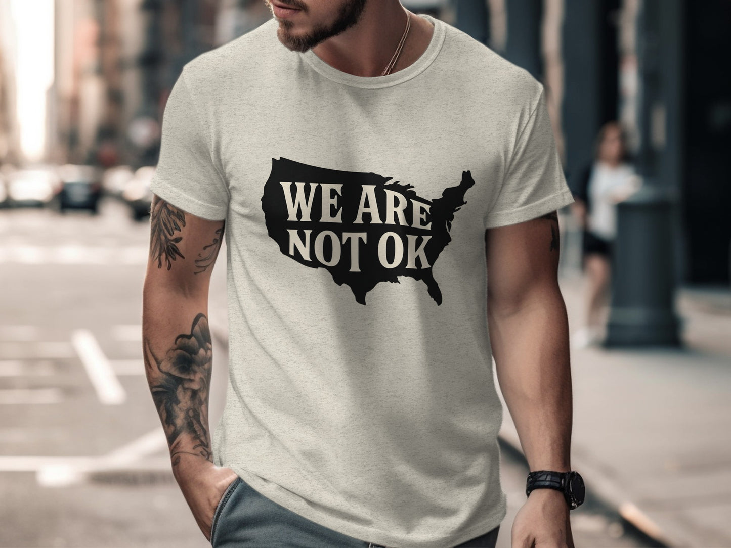 We Are Not OK Statement T-Shirt product type