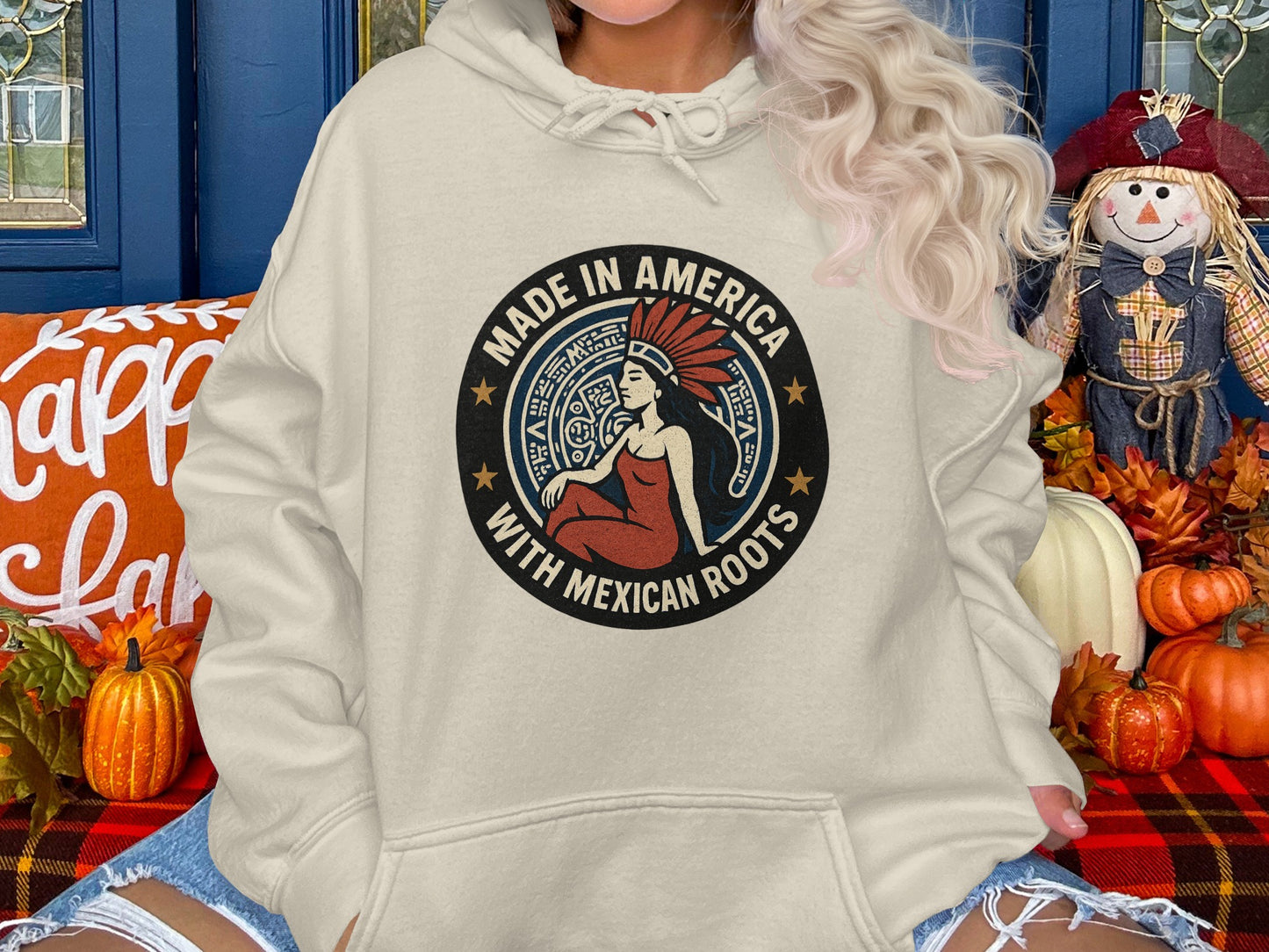 Made in America with Mexican Roots hoodie product