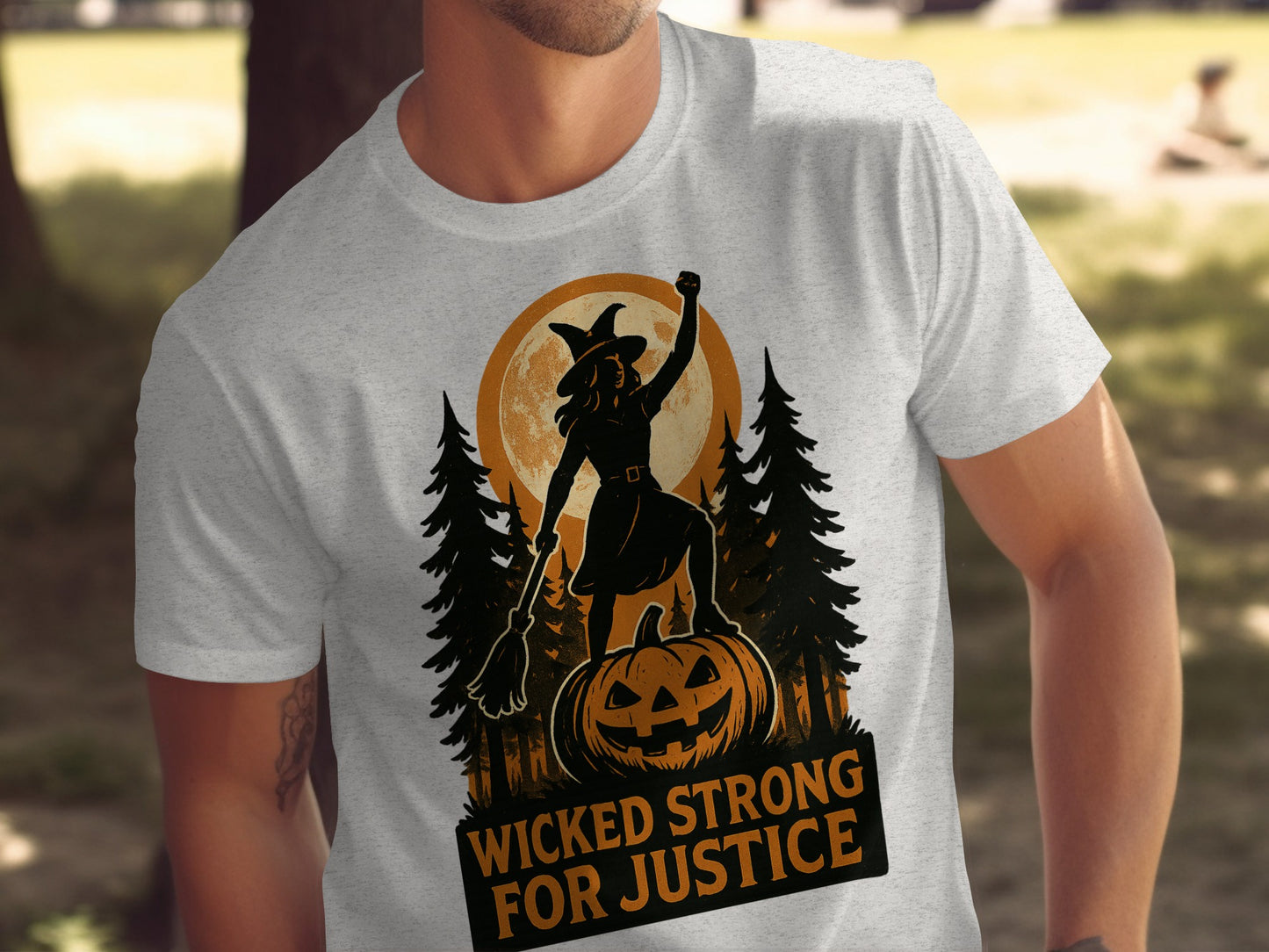Wicked Strong For Justice Halloween T-Shirt product type