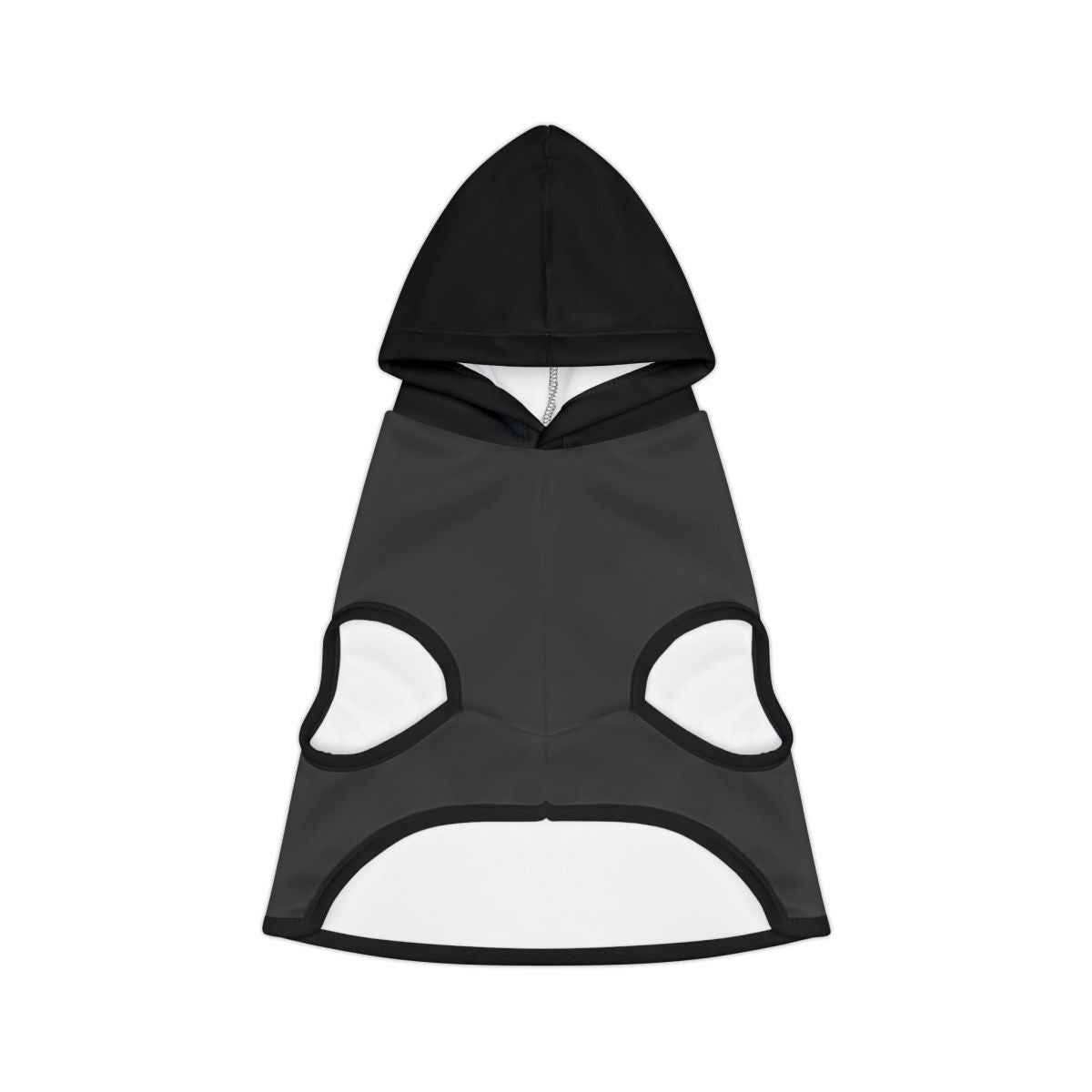Stylish Black and White Dog Hoodie for Pets