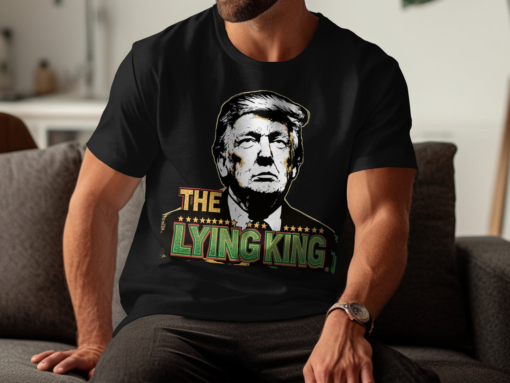The Lying King Graphic T-Shirt Humorous product