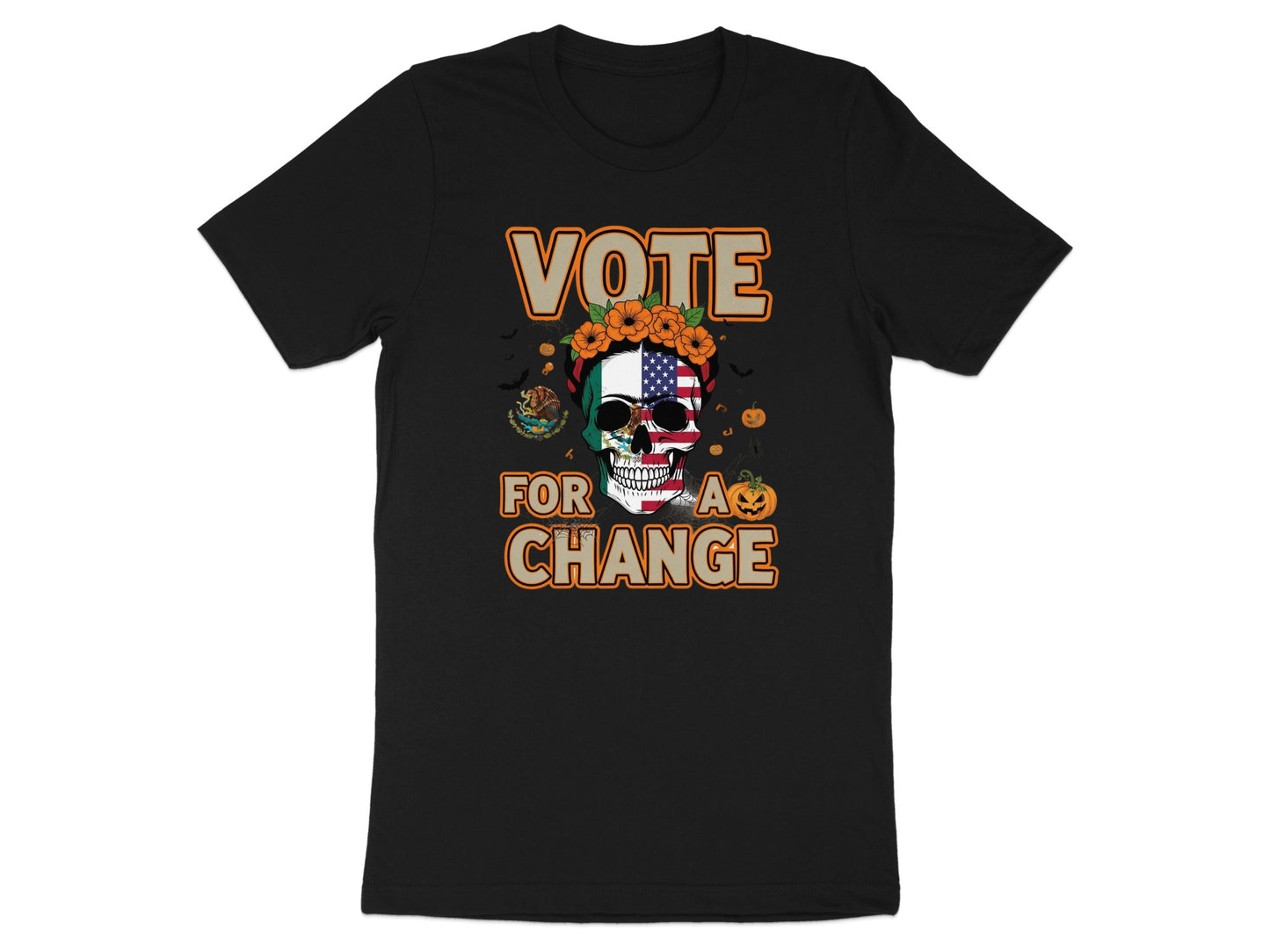 Vote For A Change Halloween Themed T-shirt product