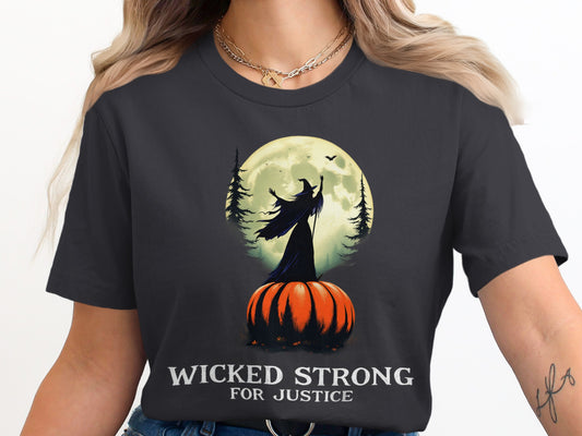 Wicked Strong For Justice Halloween T-shirt product
