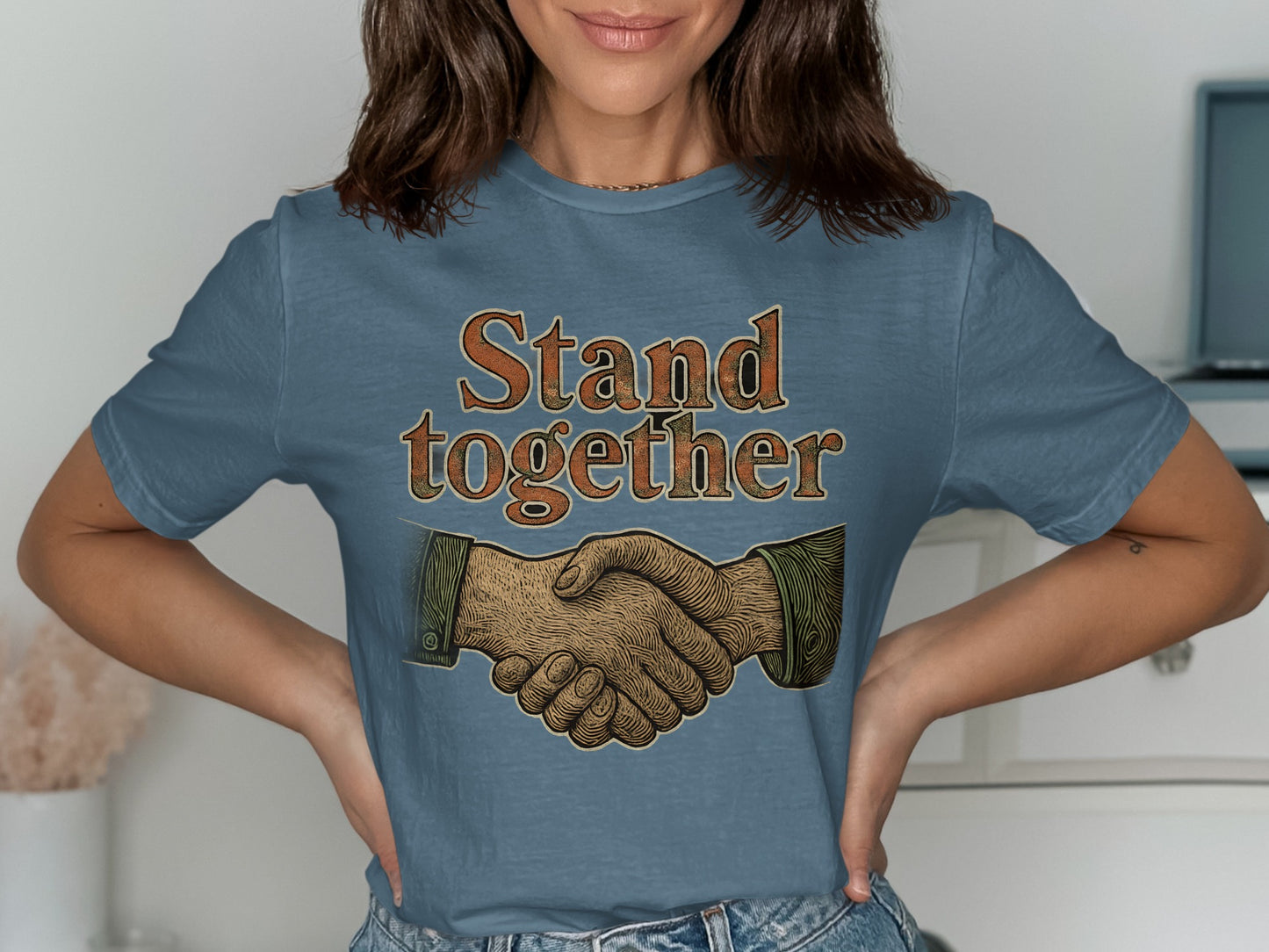 Stand Together Graphic T-Shirt Unique Apparel product type