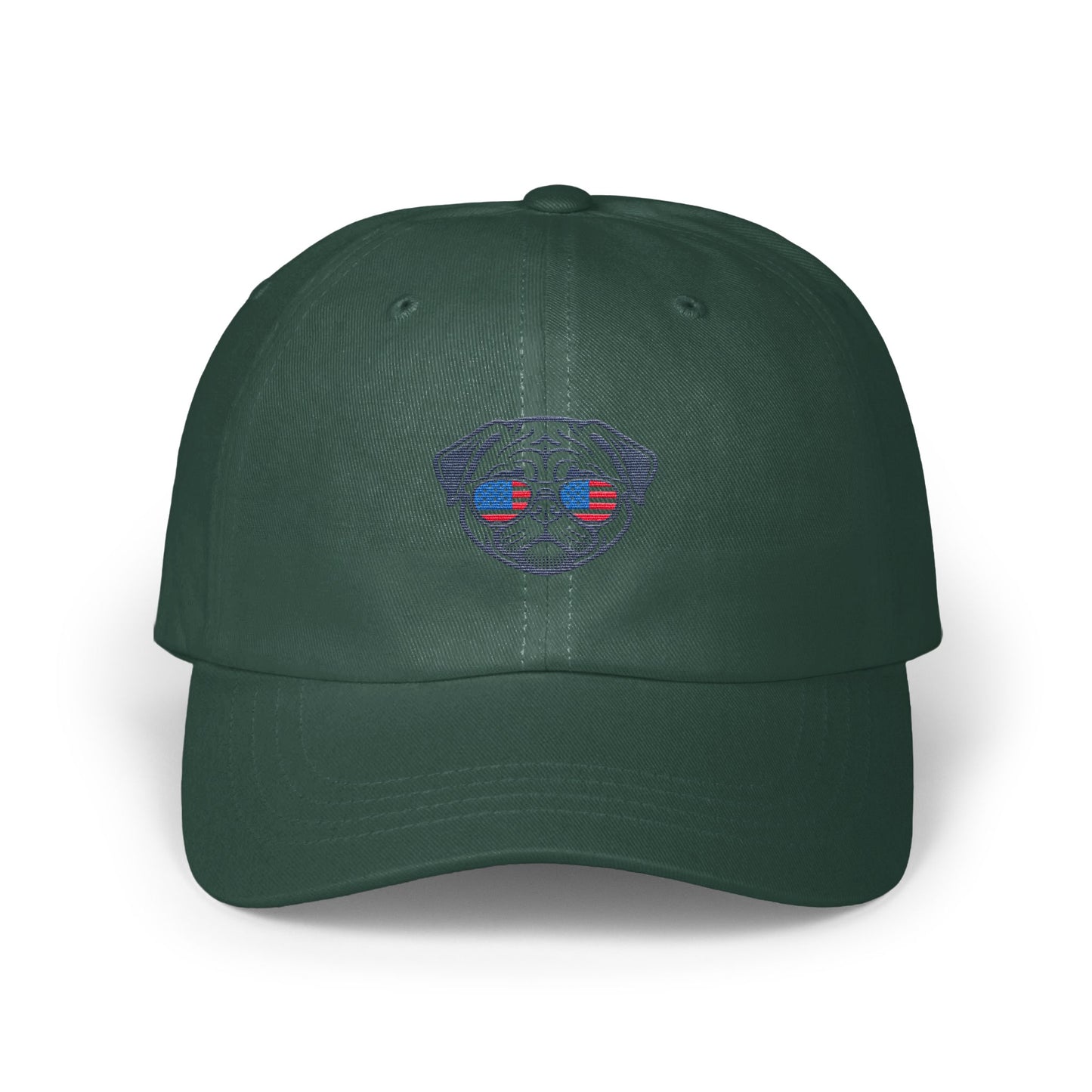 Stylish Green Baseball Cap with Unique Design Hat product
