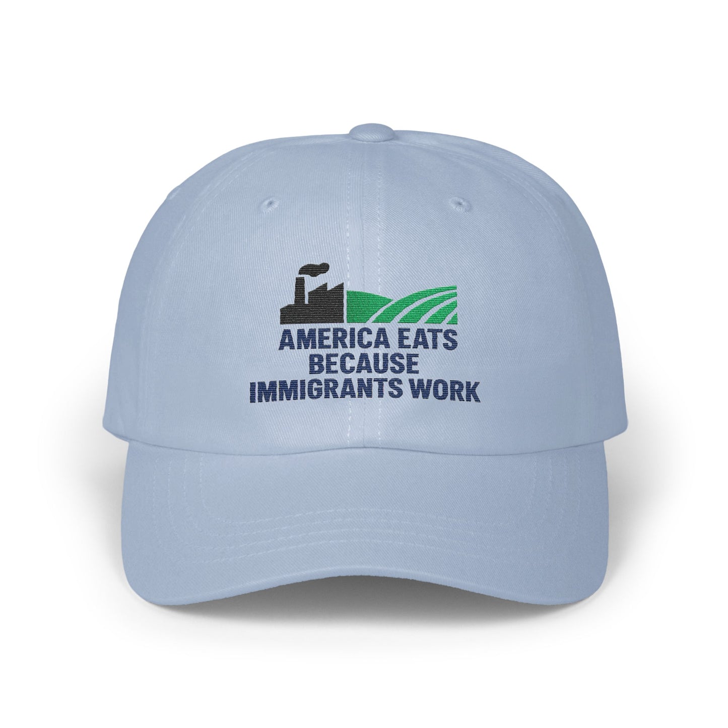 America Eats Because Immigrants Work Hat product type