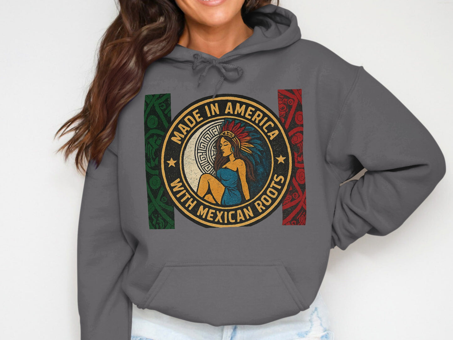 Made In America With Mexican Roots Hoodie product