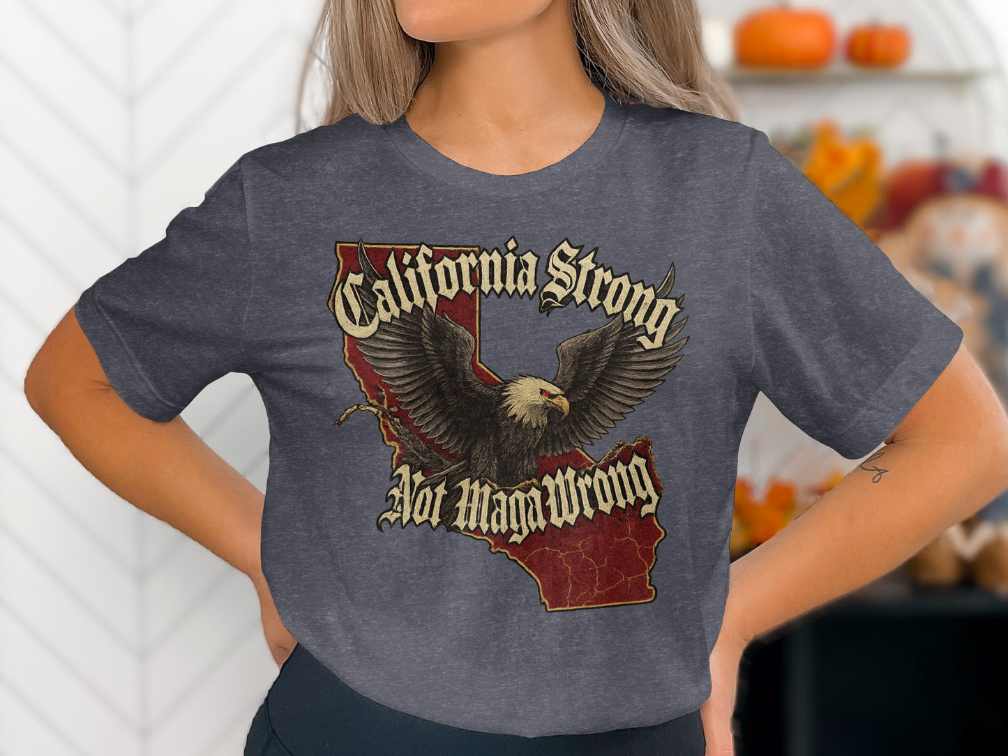 California Strong Not Wng Wrng Eagle Design product type