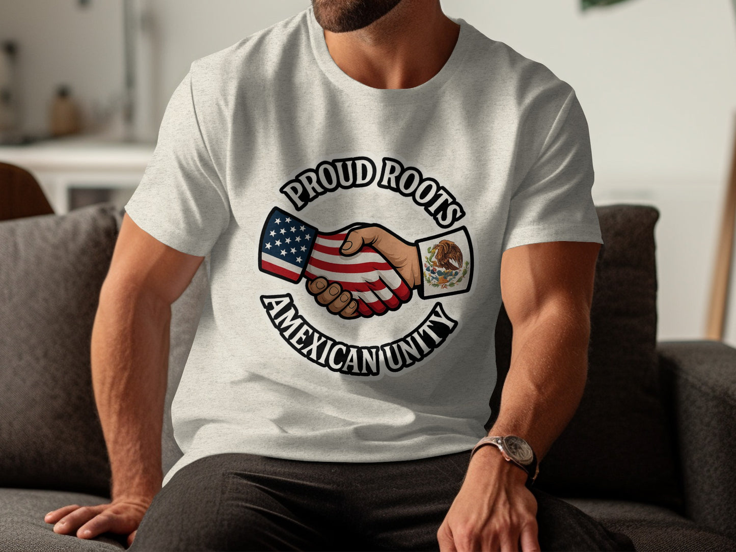 Proud Roots American Mexican Unity T-Shirt product