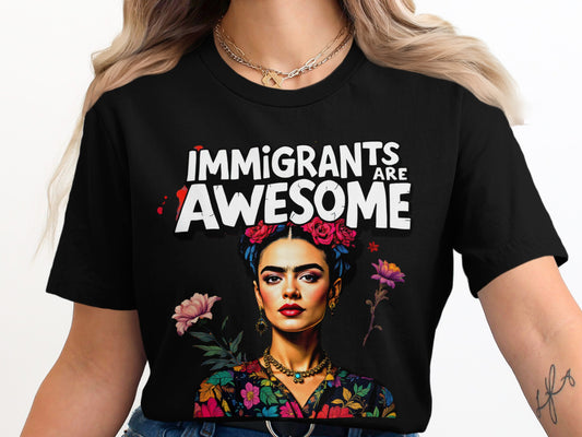 Immigrants Are Awesome Unique Graphic T-Shirt product