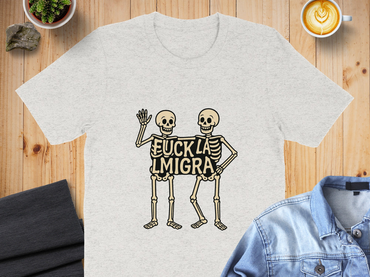 Spooky Skeletons Design FU CK LA LMIGRA Product Type