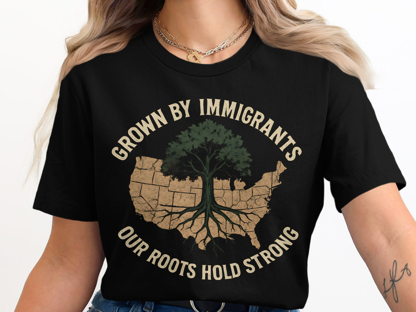 Grown By Immigrants Our Roots Hold Strong product type