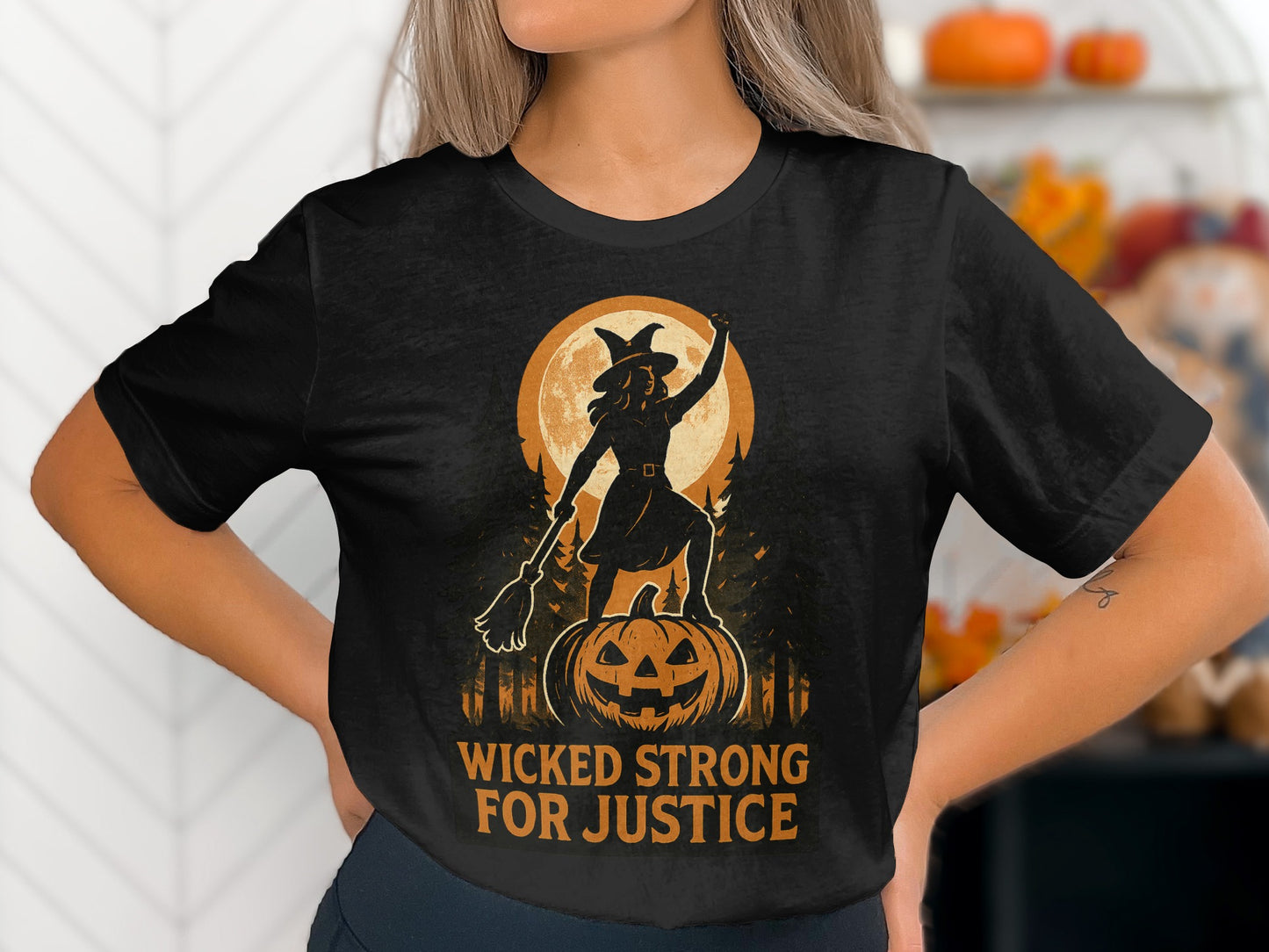 Wicked Strong for Justice Halloween T-Shirt product type