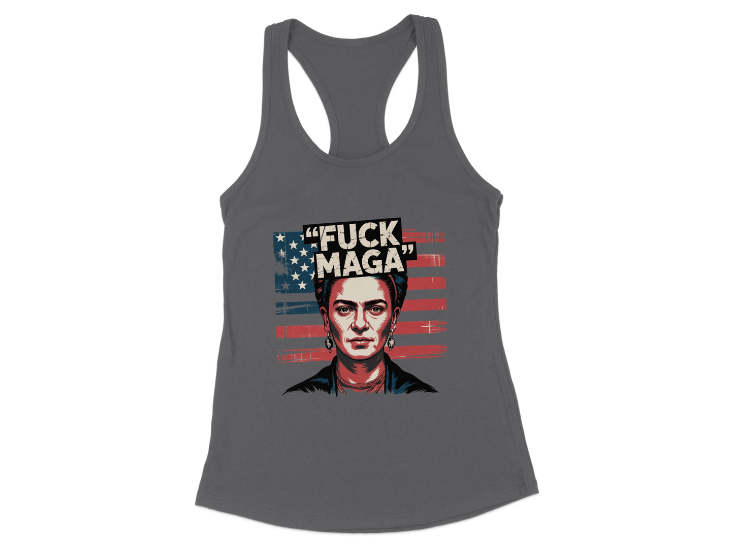 Patriotic Anti-MAGA Graphic Tank Top product type