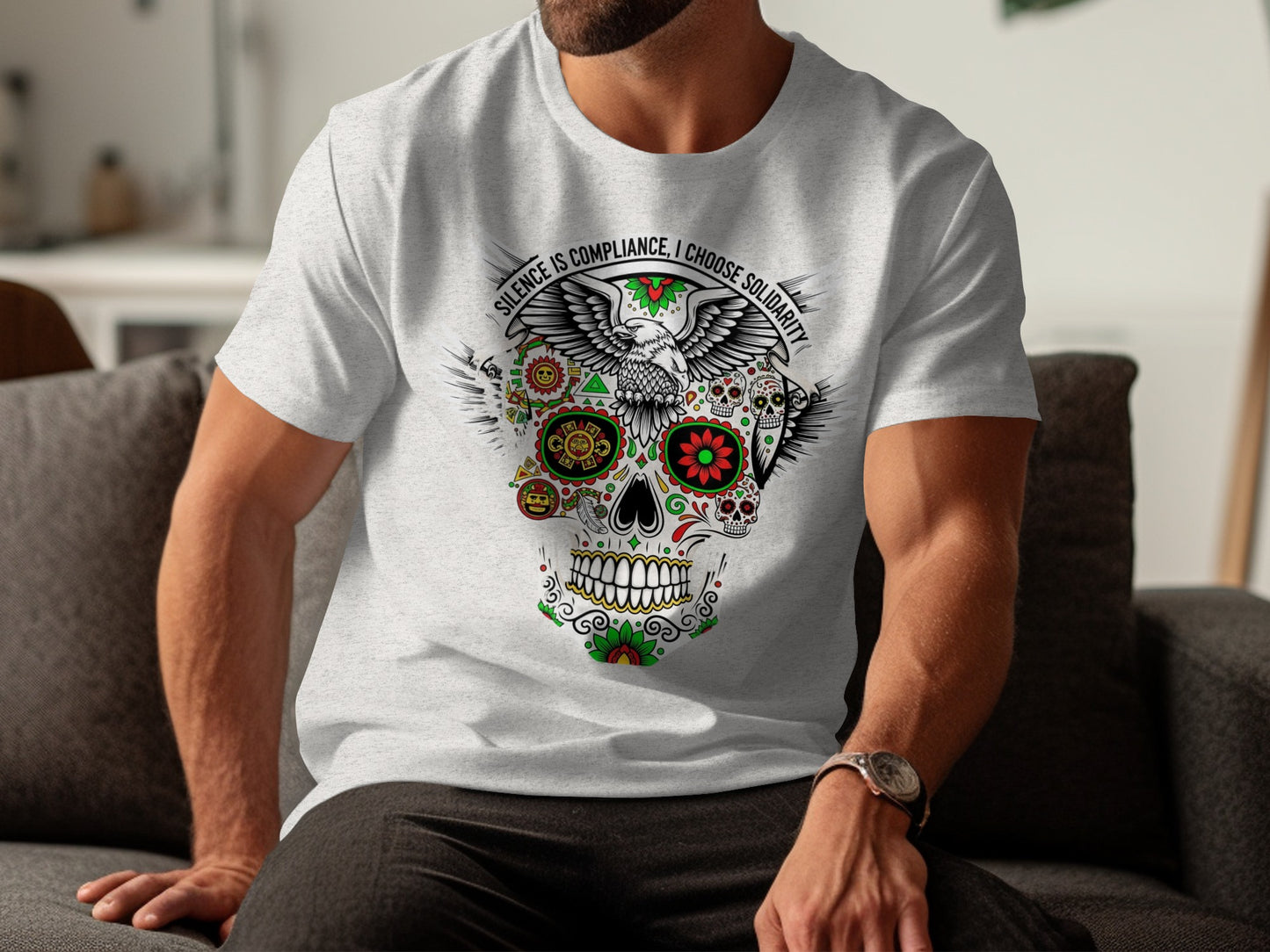Silence is Compliance I Choose Solidarity T-Shirt product