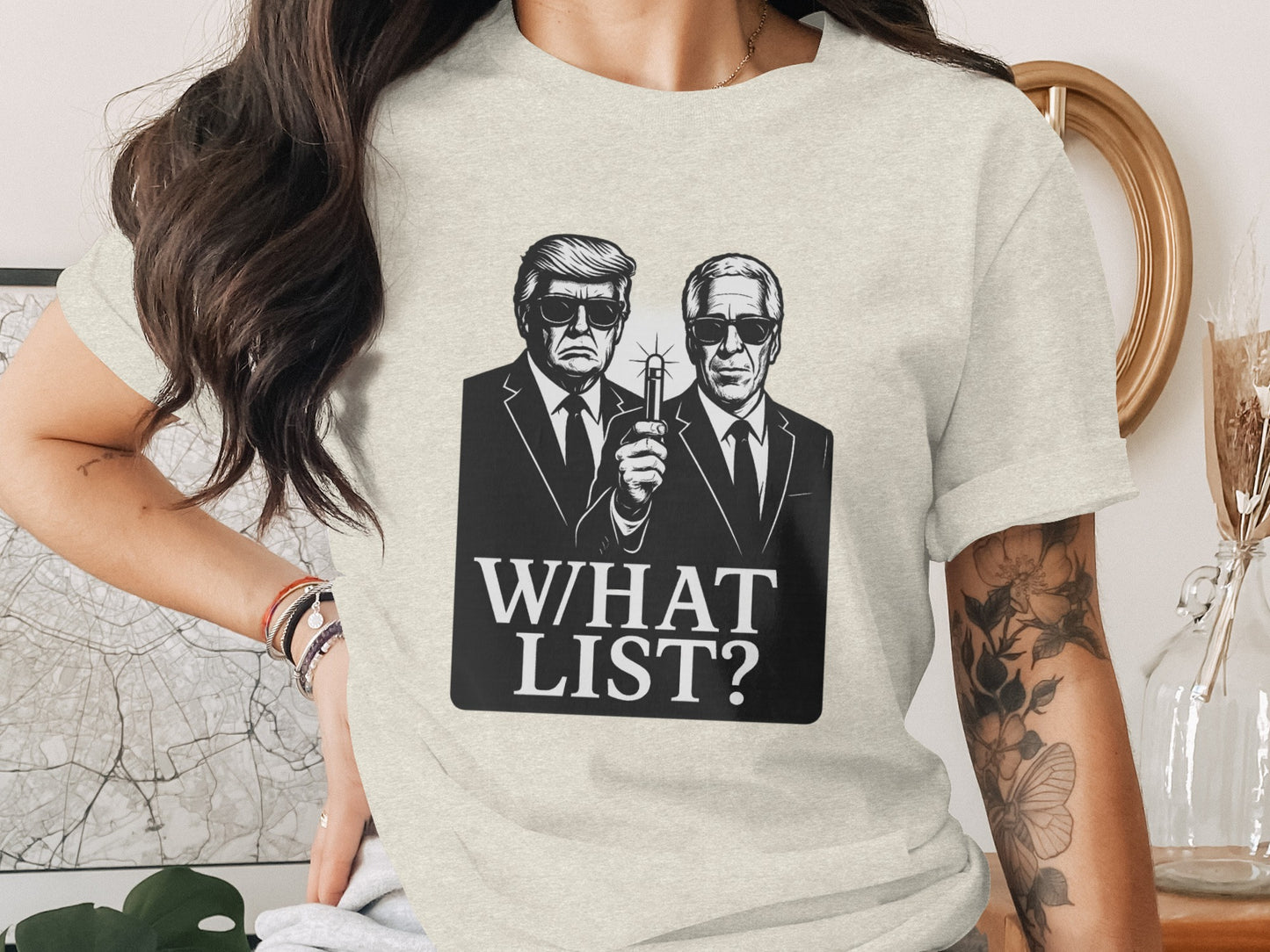 What List Graphic Novelty T-shirt product