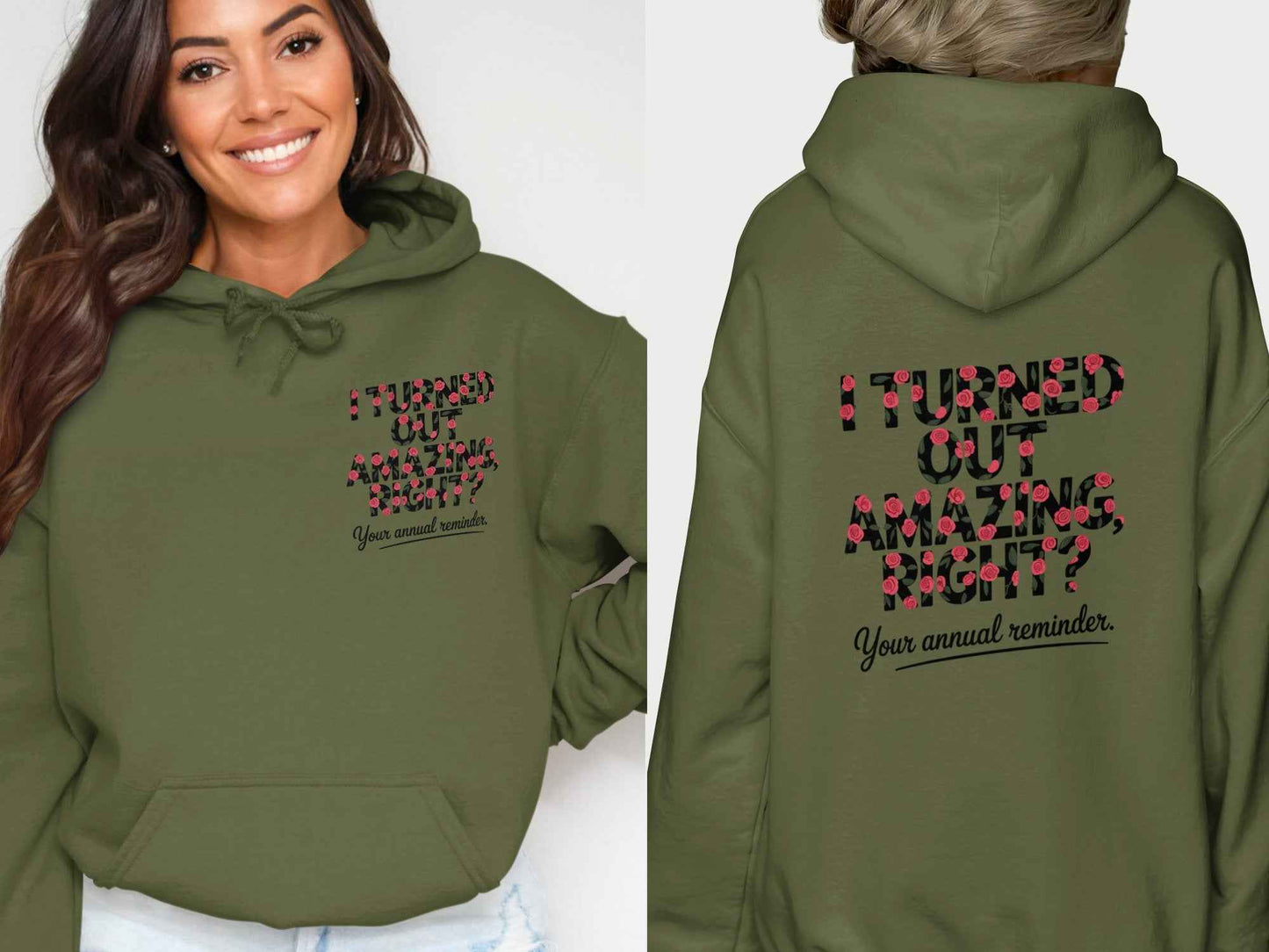 Mom Shirts: Amazing Annual Reminder Hoodie