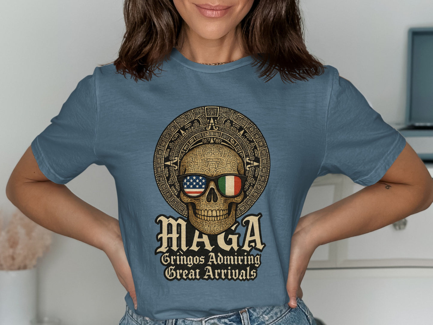Gringos Admiring Great Arrivals Graphic Tee product