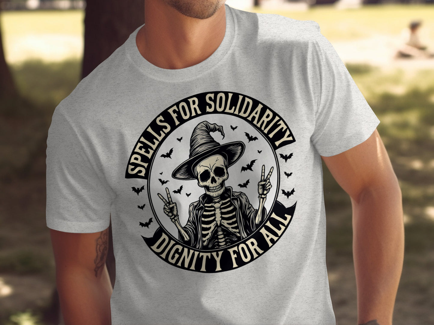 Spells for Solidarity Dignity for All Graphic T-shirt product