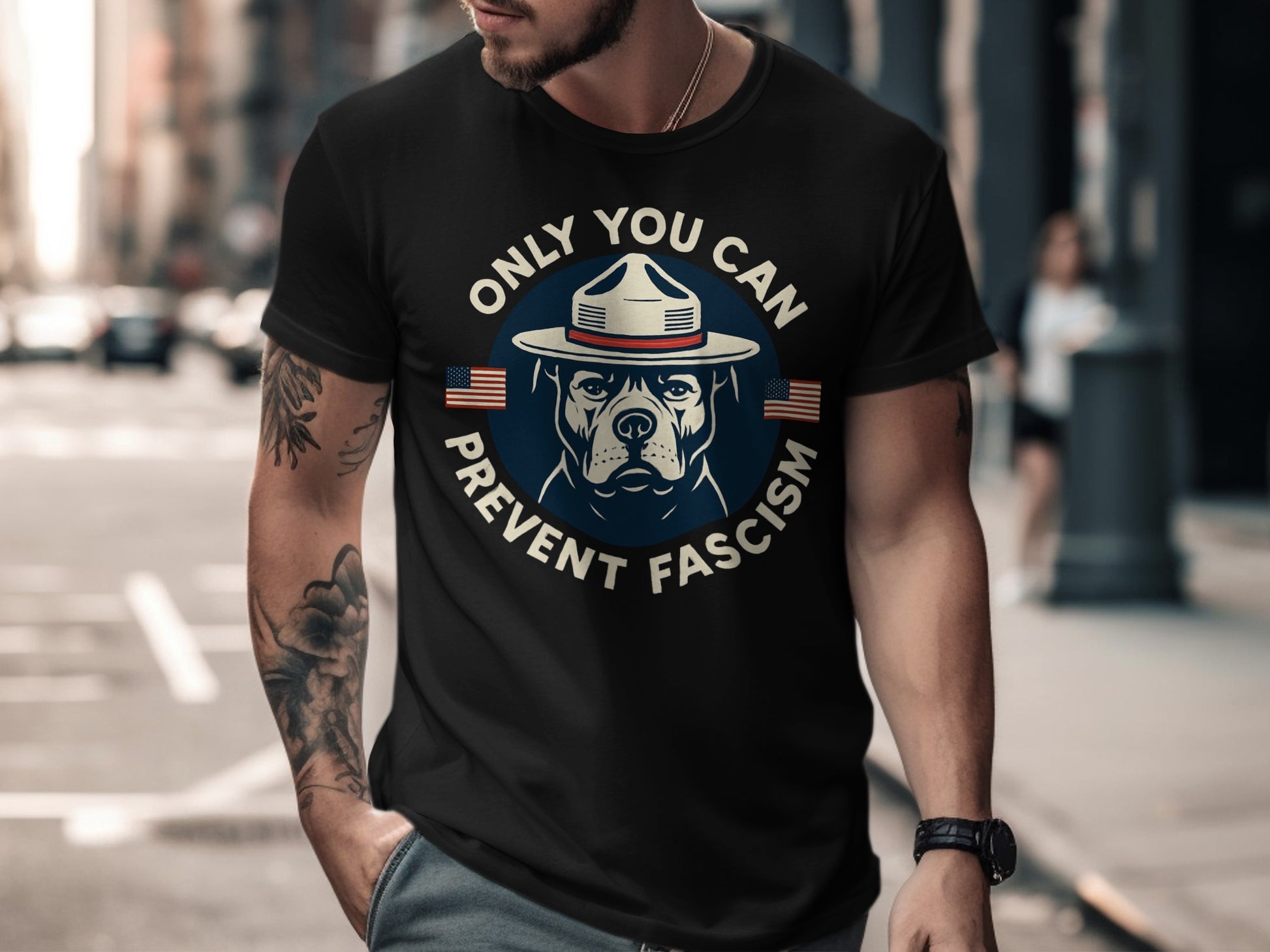 Only You Can Prevent Fascism Graphic Shirt product